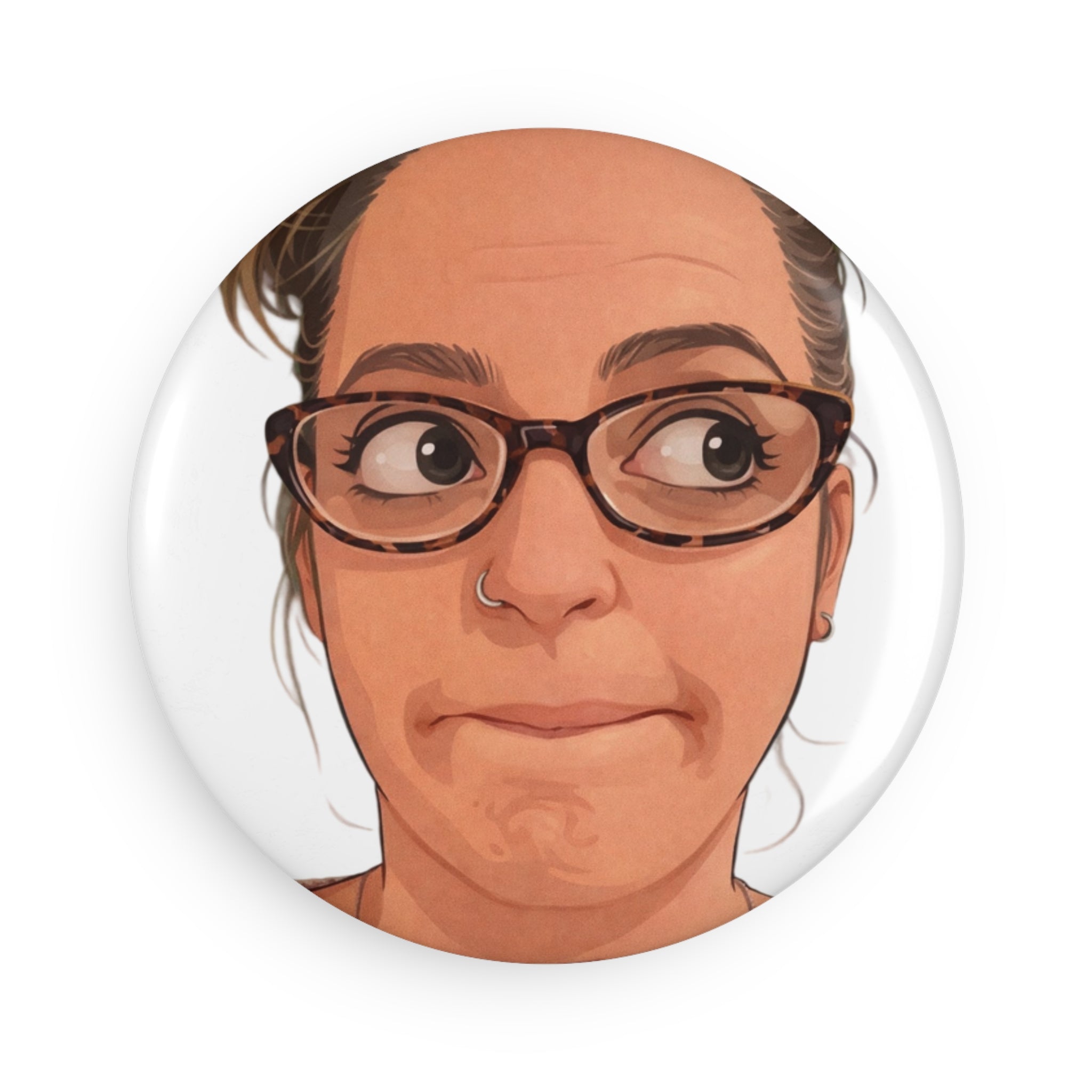 Button Magnet, Round (1 & 10 pcs)