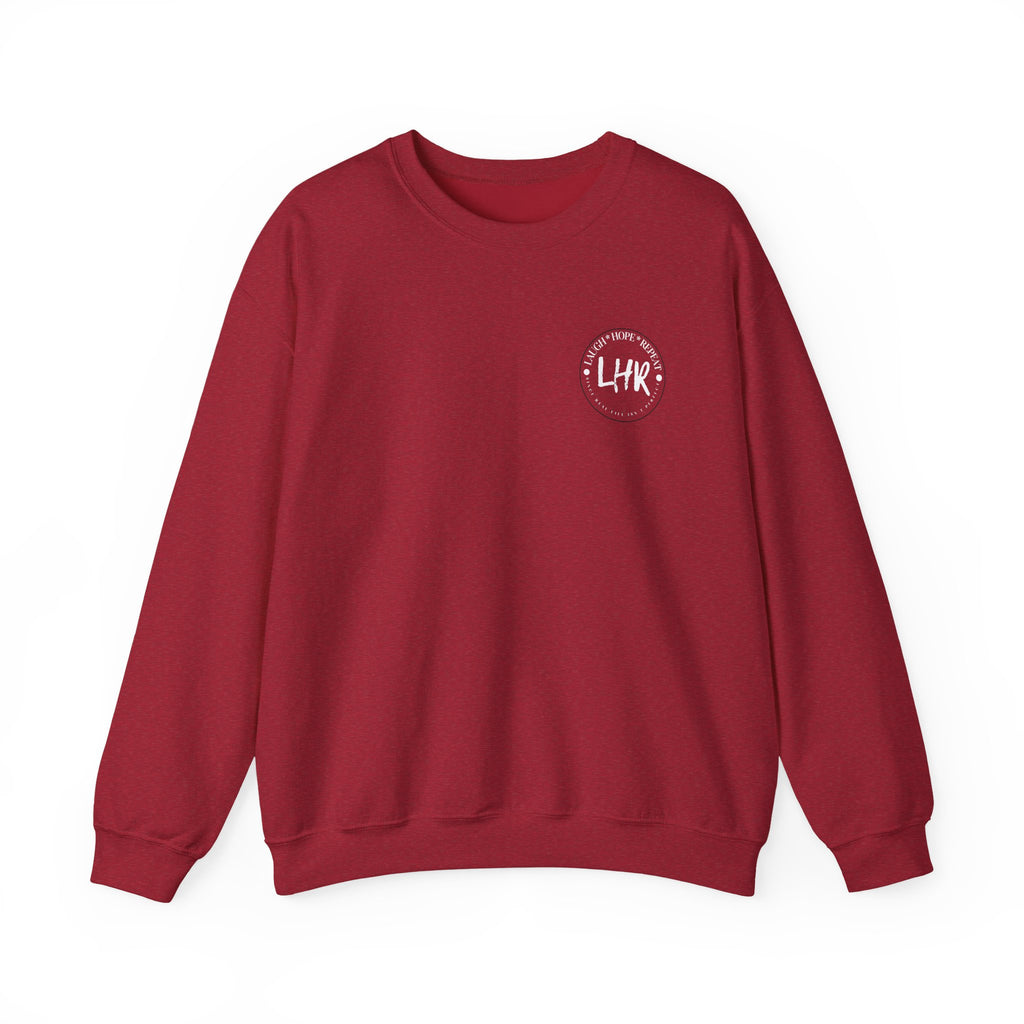 Minimal Circle Chest Graphic Sweatshirt | Crewneck Pullover