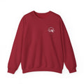 Minimal Circle Chest Graphic Sweatshirt | Crewneck Pullover