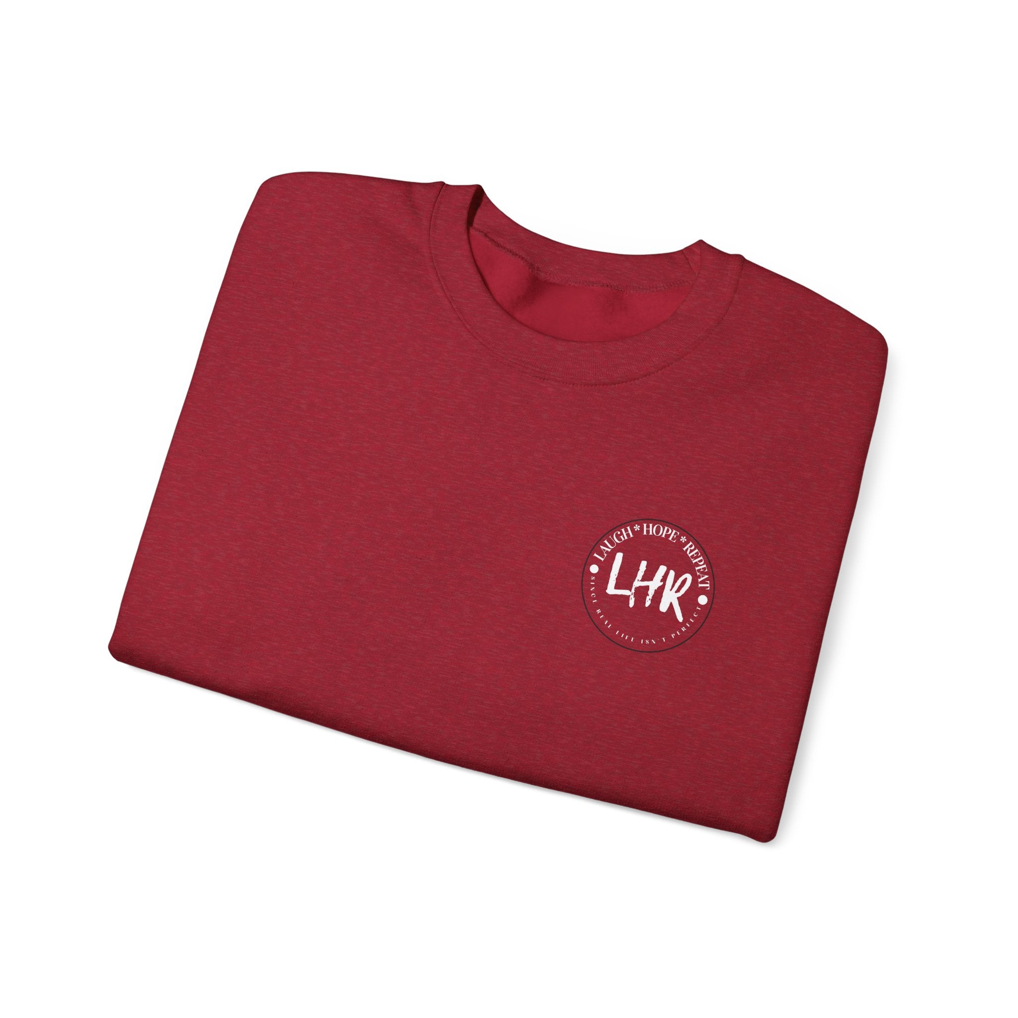 Minimal Circle Chest Graphic Sweatshirt | Crewneck Pullover