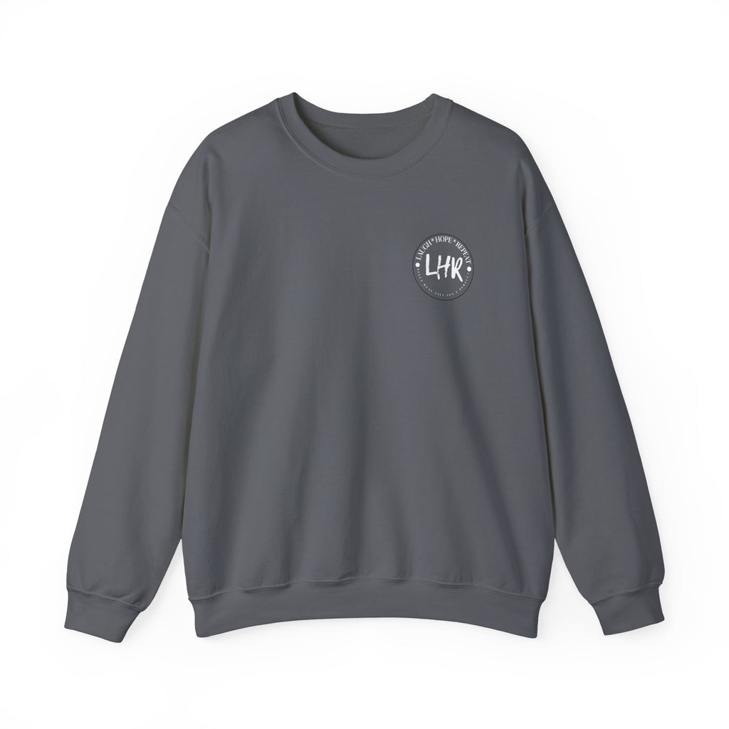 Minimal Circle Chest Graphic Sweatshirt | Crewneck Pullover