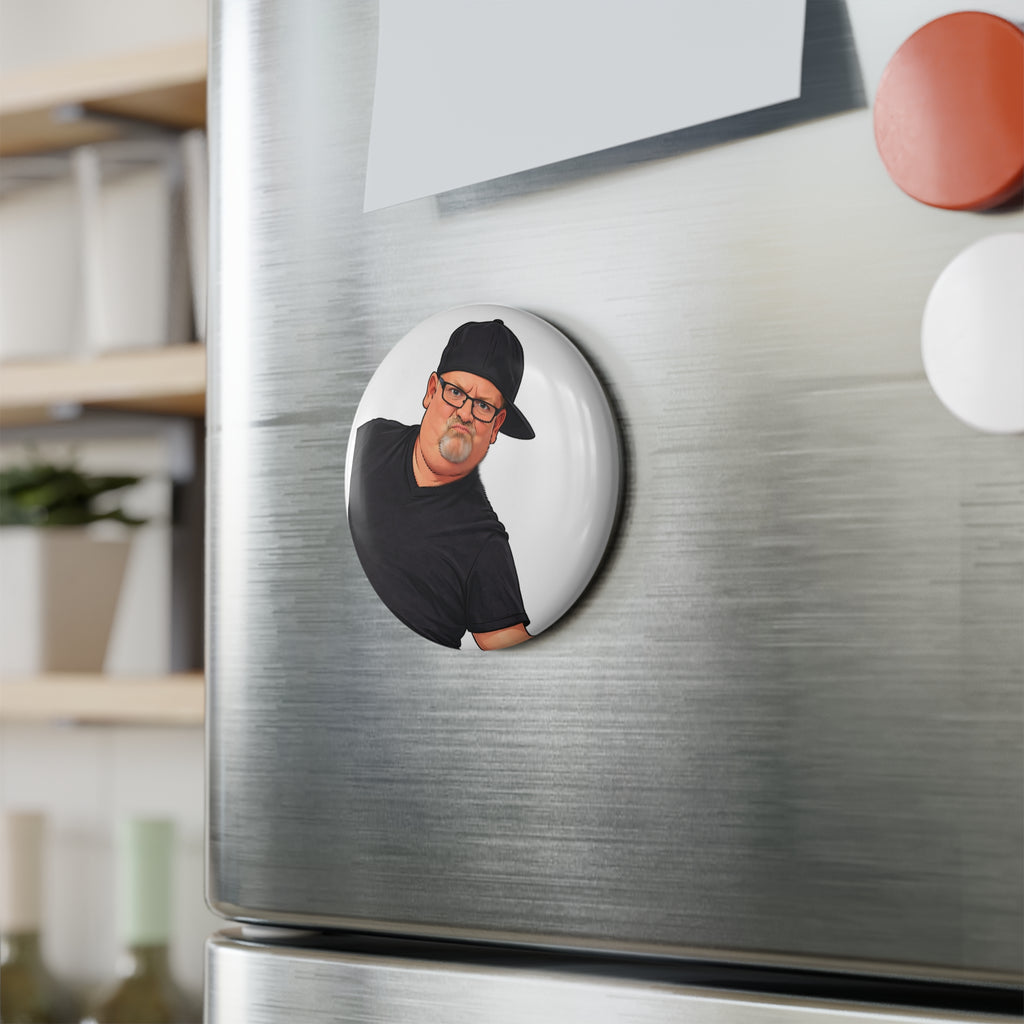 Button Magnet, Round (1 & 10 pcs)