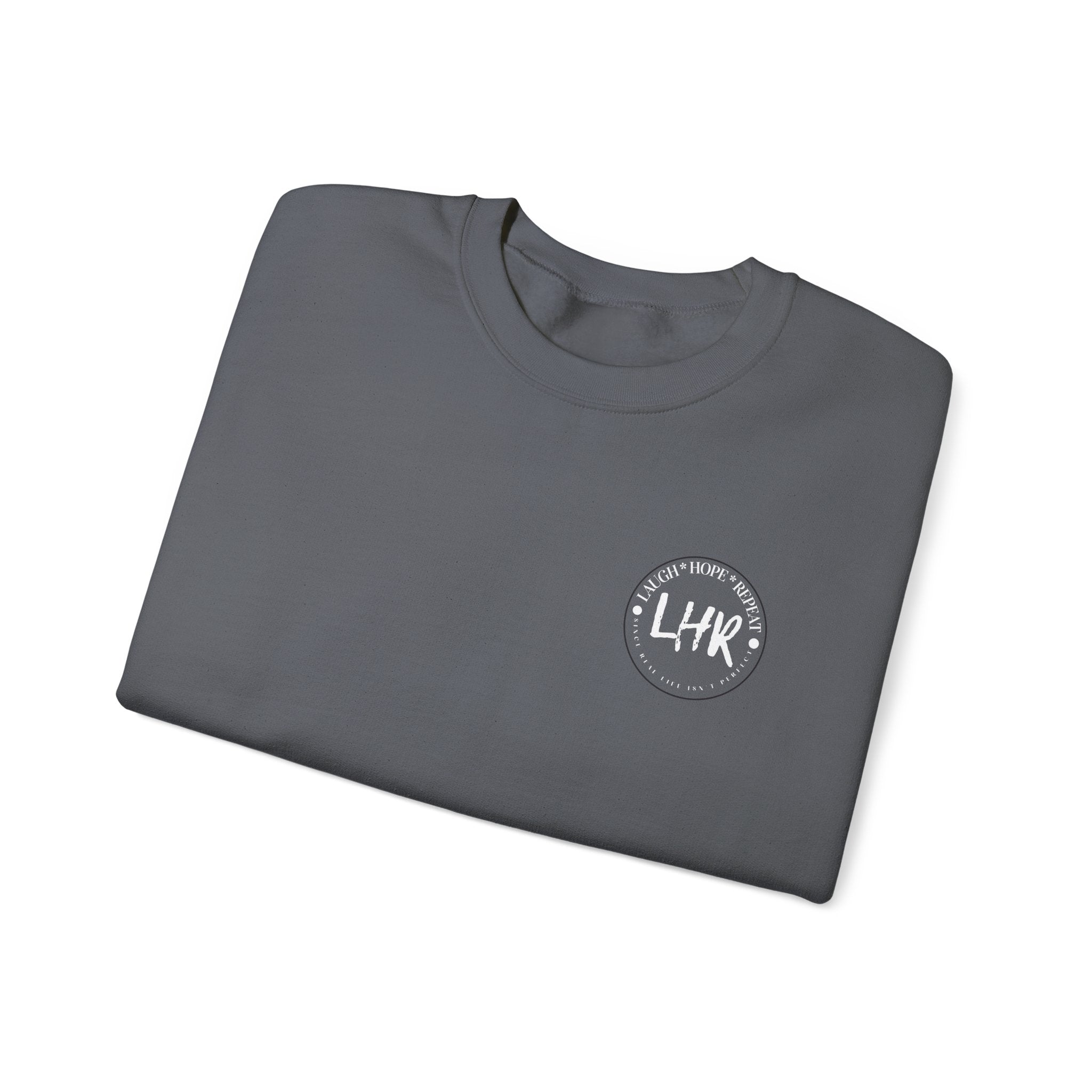 Minimal Circle Chest Graphic Sweatshirt | Crewneck Pullover