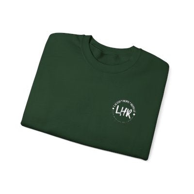 Minimal Circle Chest Graphic Sweatshirt | Crewneck Pullover
