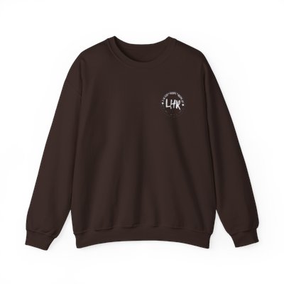 Minimal Circle Chest Graphic Sweatshirt | Crewneck Pullover