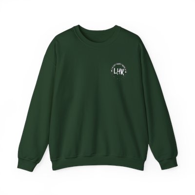 Minimal Circle Chest Graphic Sweatshirt | Crewneck Pullover