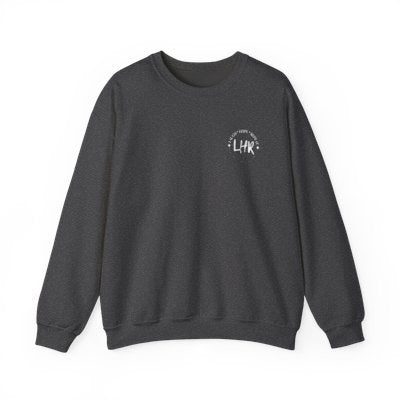 Minimal Circle Chest Graphic Sweatshirt | Crewneck Pullover